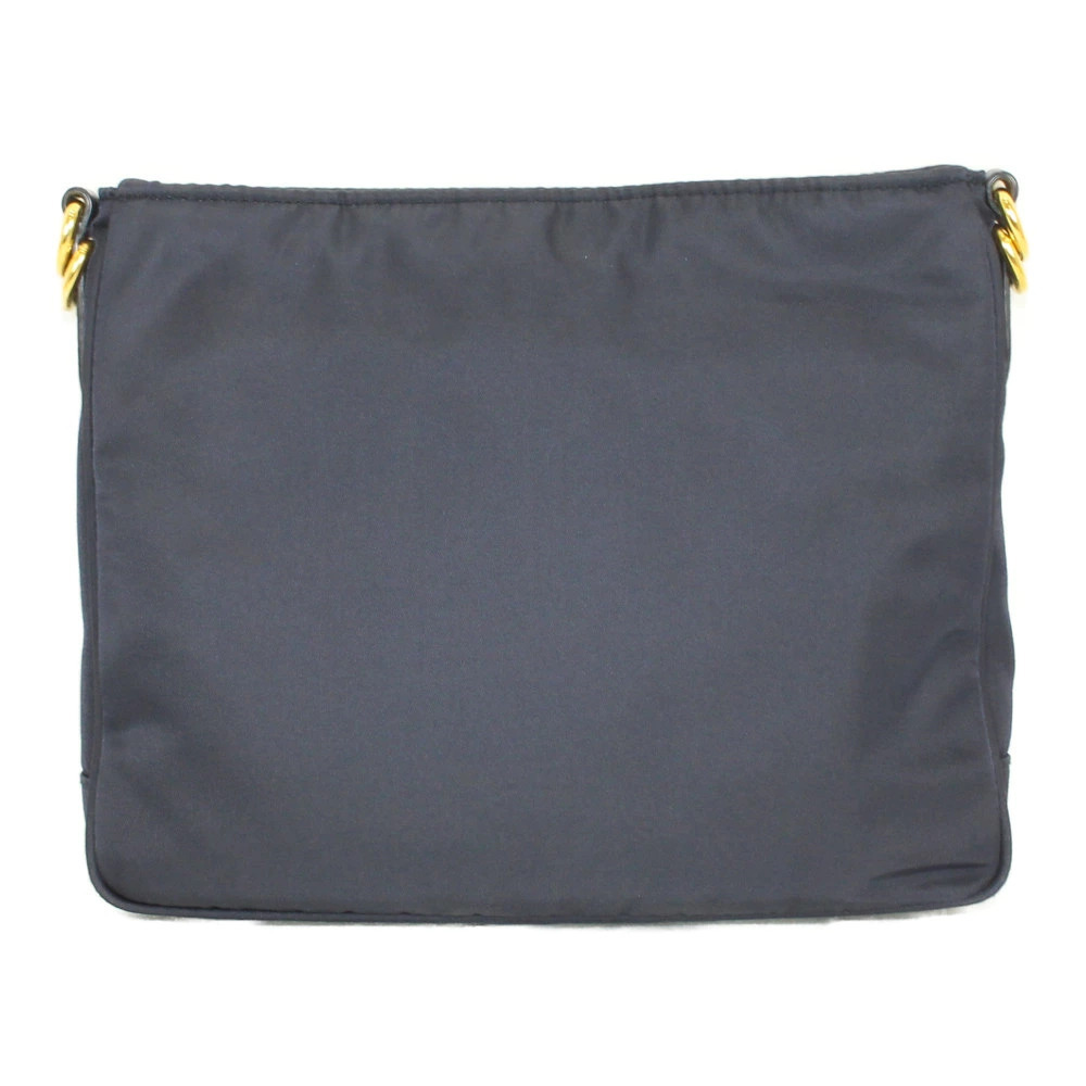 Prada Blue Pocket Blue Navy Bleu Bag Shoulder Messenger Exterior Blue